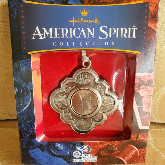 American Spirit Collection,  50 State Quarter Ornament - New York 2001 - Picture 1 of 8